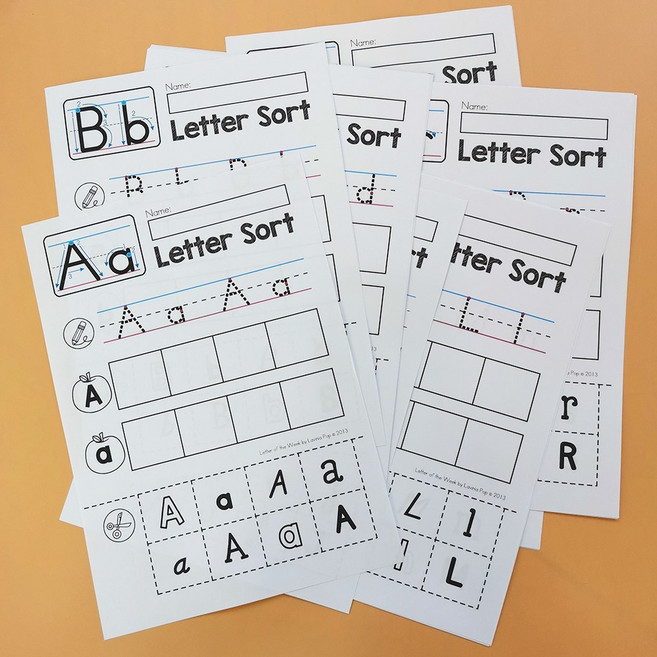 26 Alphabet for 5 Style 유아영어워크북 홈스쿨 워크북 영어 엄마표 홈스쿨링, E