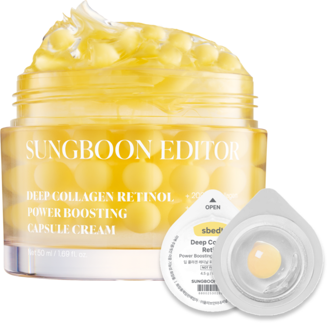 성분에디터 딥콜라겐 레티날 노른자 고영양 캡슐 크림, 1개, 59ml