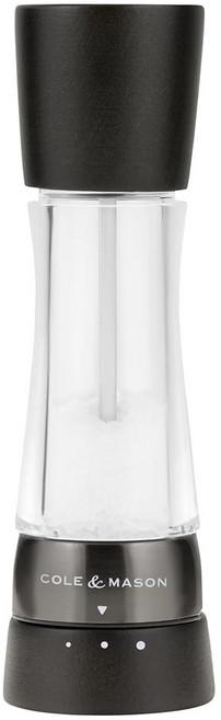 콜 앤 메이슨 더웬트 그라인더 세트 - 정밀 메커니즘 및 소금과 - 더웬트 소금과 스테인리스 스틸, Salt Mill