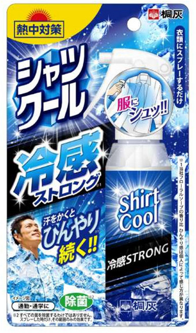 고바야시제약 쿨링 스프레이 셔츠쿨 냉감 스트롱 향 100ml, 1개