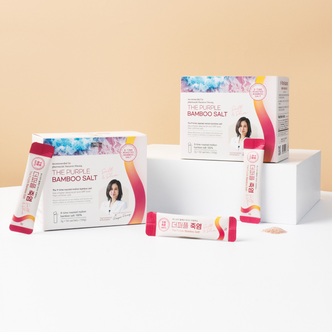 더퍼플죽염 9회 자죽염 황해연약사 추천, 2박스, 150g