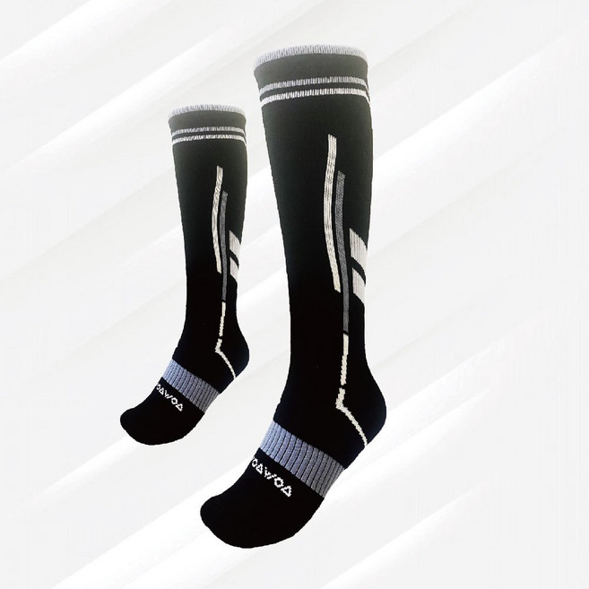 WOAWOA 美麗諾膝下羊毛襪雙 速乾登山滑雪羊毛襪