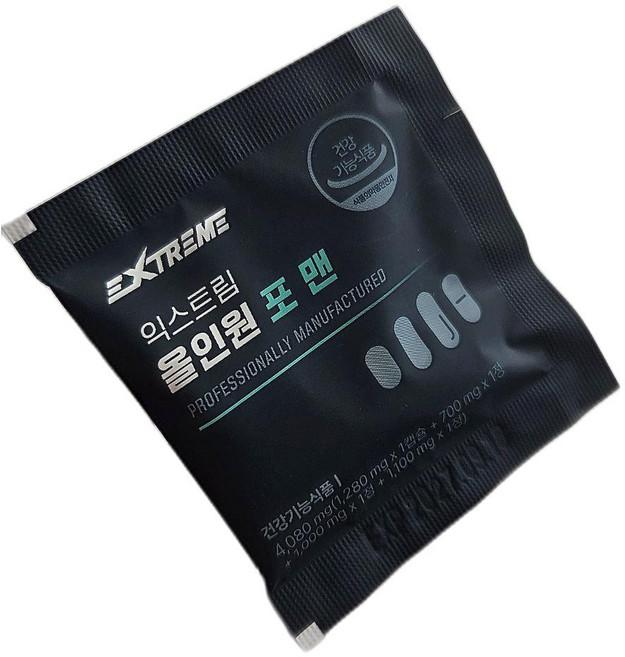 올인원 멀티팩 익스트림 남성 영양제 종합 비타민 포맨 비타민미네랄 30포 2개, 30정