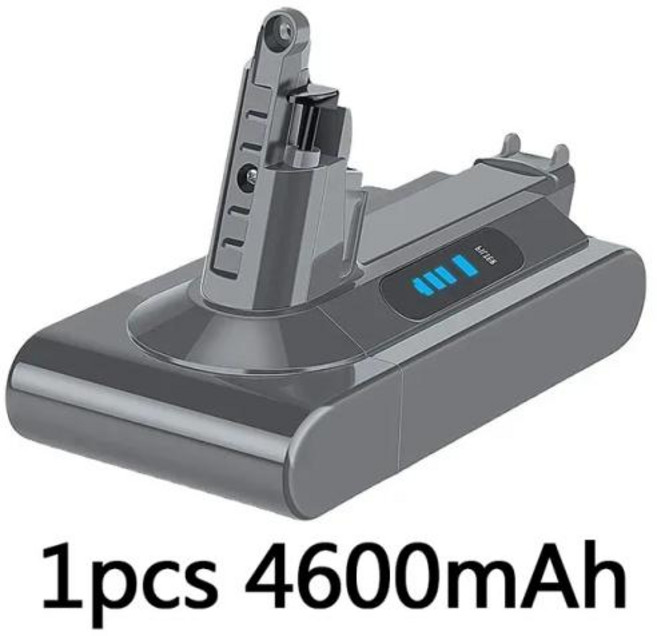 V10 교체용 배터리 SV12 앱솔루트 플러피 사이클론 배터리 6800mAh 100Wh, 03 1pcs 4600mAh V10, 1개