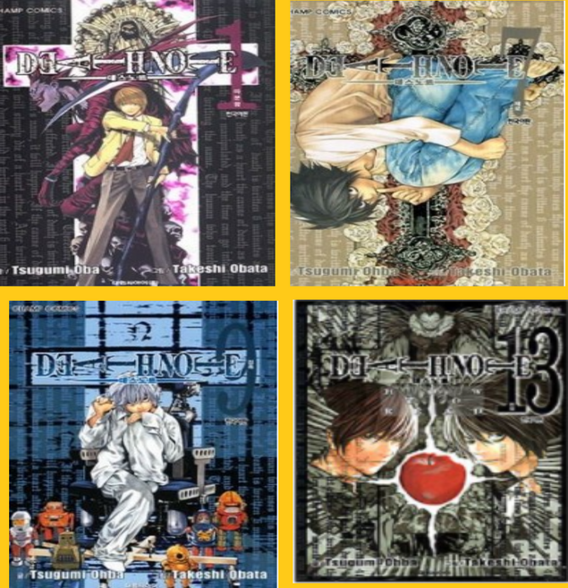 데스 노트 (DEATH NOTE)1~13권 만화책 세트[전 13권]-대원씨아이, 데스 노트 (DEATH NOTE) 1~13권 세트