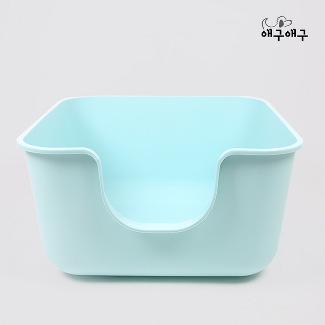 애구애구 고양이 화장실 특대형 평판형 초초대형화장실, 스카이, 1개