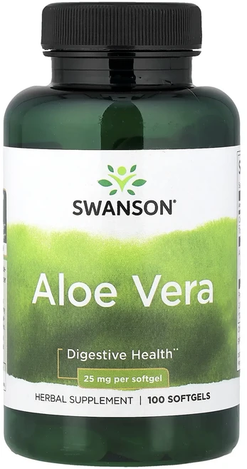 헁복하고 건강하세요 Swanson 알로에베라 25mg 소프트젤 100정 늘 챙기셔야합니다 - 쿠팡