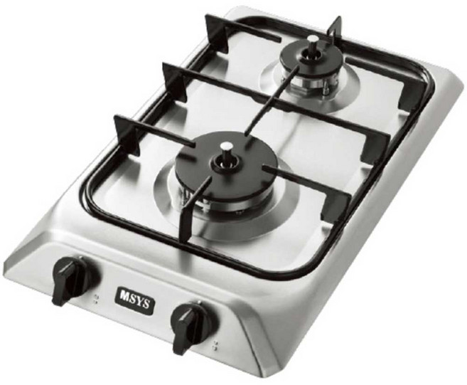 한샘 빌트인 가스레인지 2구, LNG, CTB-MS252H