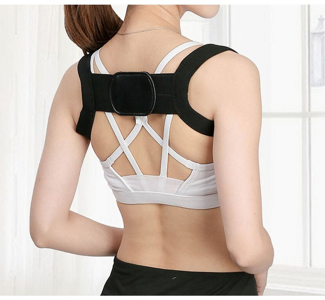 굽은등교정기 바른자세교정밴드, 1개