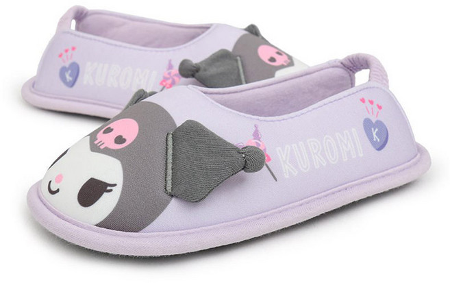 산리오 여아용 덧신 쿠로미 마이멜로디 포차코 폼폼푸린