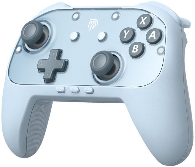 EasySMX S10 Lite 게임패드 컨트롤러 조이스틱 PC 게임패드 닌텐도 스위치2 호환 웨이크업 9축 모션, 1개, 블루