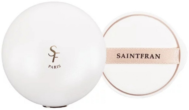 세인트프랑 스킨 트리트먼트 쿠션 리필 12g, 피치, 1개