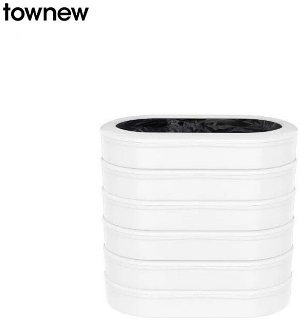 샤오미 2020 townew T3 12박스 air 센서 일반 t 쓰레기봉투 t3 리필봉투포