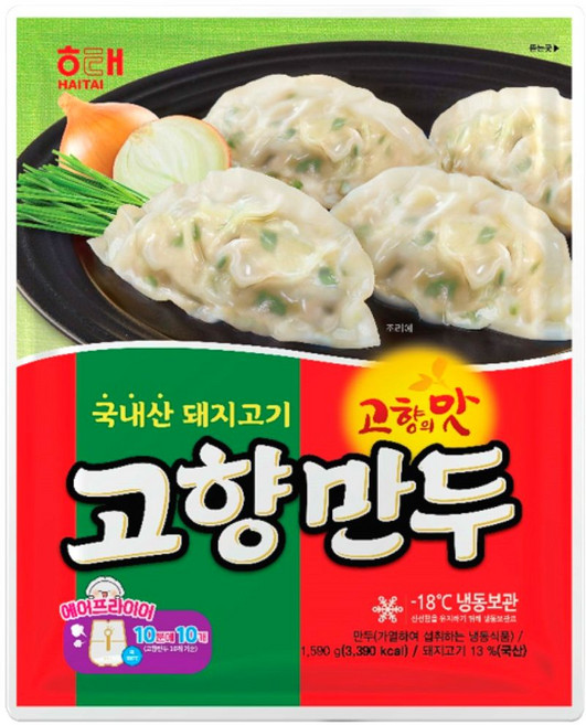 해태 고향만두, 1.59kg, 2개