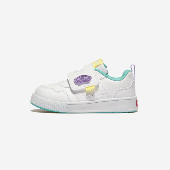 반스 국내매장정품 화이트 찍찍이 아동용 키즈 유아용 토들러 운동화 스니커즈