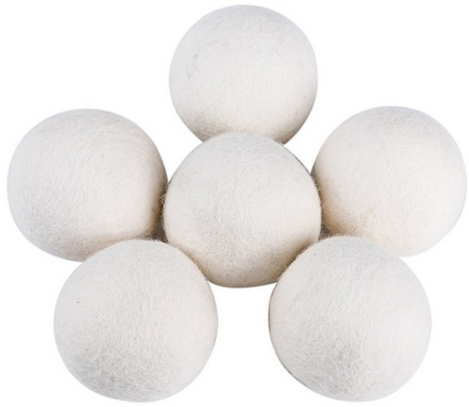양모 세탁 건조볼 6p, 1개