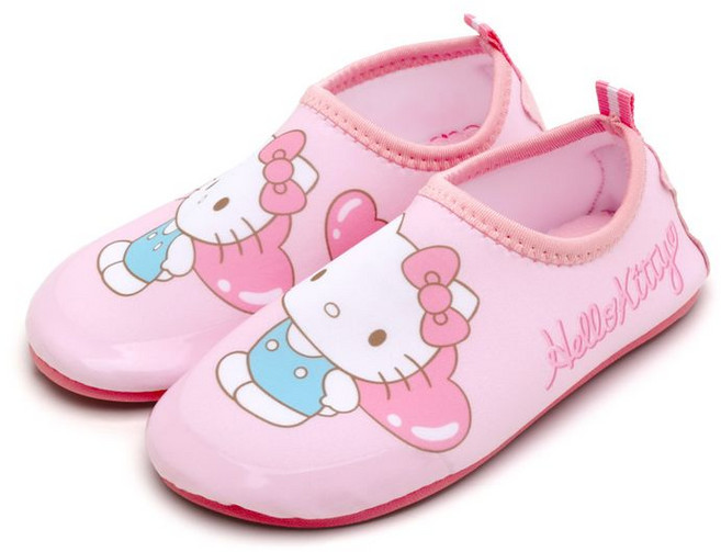 산리오 아쿠아슈즈 헬로키티 하트 키즈 아쿠아슈즈