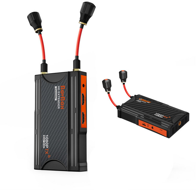 BOVBOX WL-009 PRO 4K 무선 영상 송수신기, 1개, 송시기1p+수신기1p