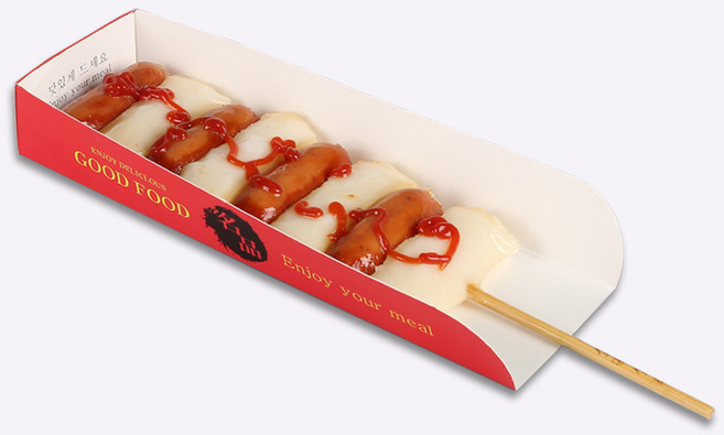 거성팩 명품 소떡 트레이 20cm, 400개, 1세트