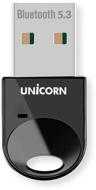 유니콘 USB 블루투스 동글이 무선어댑터 리얼텍 5.3 칩셋 오토페어링 XB-530G, 1개