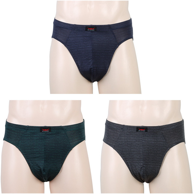 BFL 남성용 사방스판 삼각 팬티 3종 세트