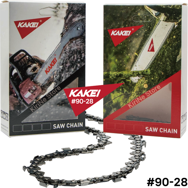 카케이 체인톱날 엔진톱날 90번 28날 16인치 제노아 그린웍스 파워웍스 충전톱날, 1개