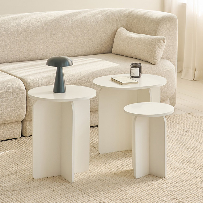 메종드꼼마 모리 사이드테이블 침대 소파 거실 미니협탁