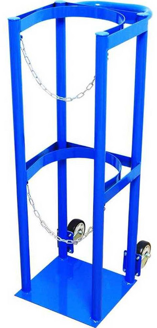 가스통 수소통 산소통 고정랙 실린더 랙 스틸 프레임 탱크 브래킷 고정, 노란색 40L 단일 병 랙 24cm, 1개