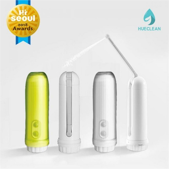 캠프365 휴클린 휴대용 비데 여행용 비상용 자동 핸디형 비데, 1개