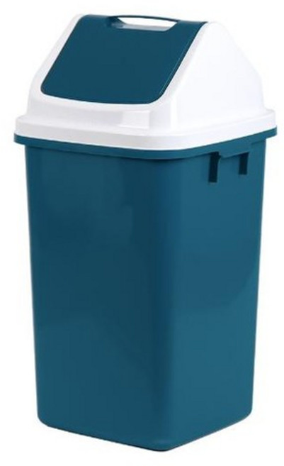 월드휴지통 7호 75L 청색 390x370x740mm, 없음, 없음