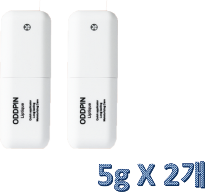 [본사정품] Oiad 오아드 립티크 립티커 (1+1) Liptique, 2개, 5g, ROSITE 로지트