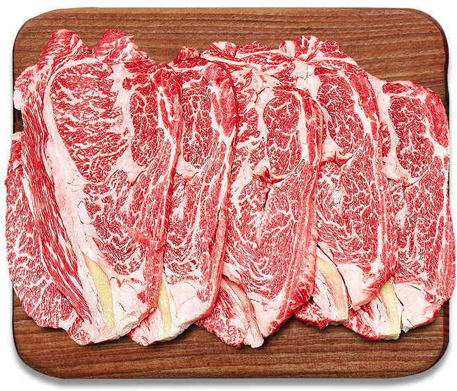 국내산 일품 등심 소고기 스테이크 구이 1kg 육즙가득 미친 마블링의 향연!, 1개