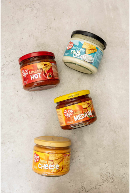 Poco Loco 莎莎醬 - 中辣風味, 1個, 促銷! 中辣莎莎醬 20260630, 310ml