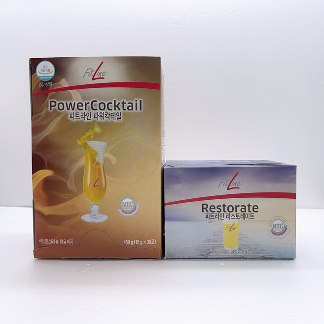 독일피엠쥬스 독일PM쥬스 2종세트 (파워칵테일 + 리스토레이트), 450g, 1개