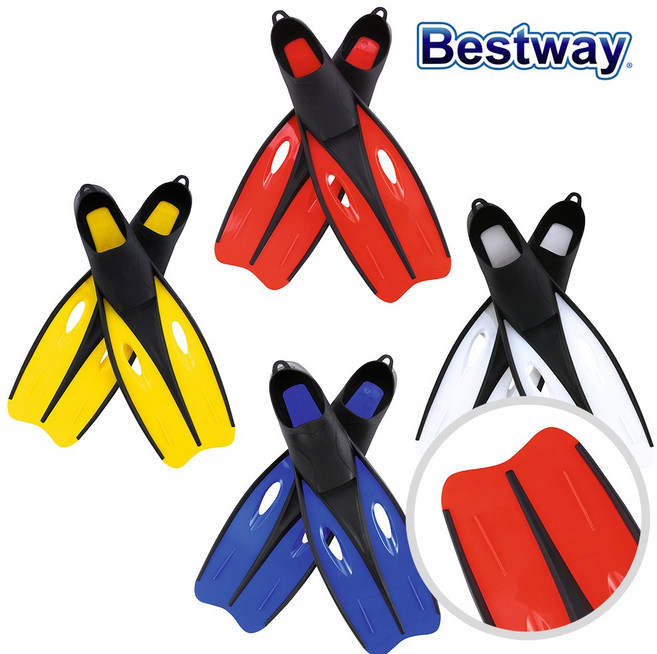 BW_27023 하이드로 프로 오리발 L, 레드