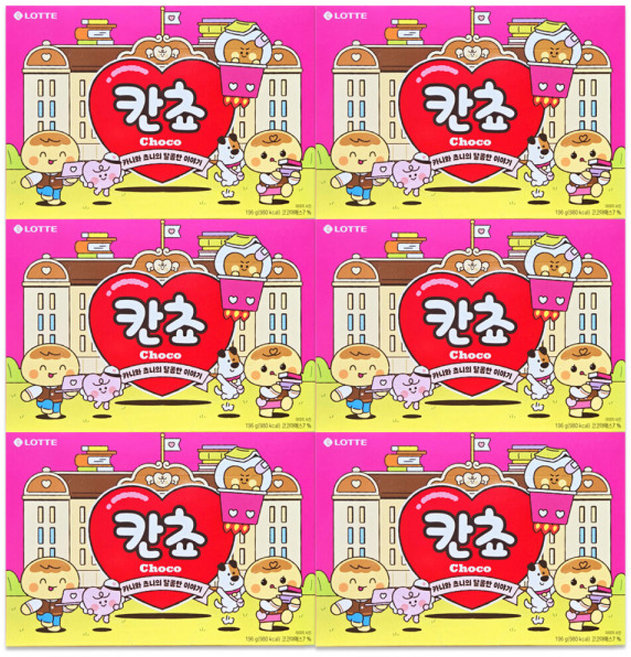롯데 칸쵸 대용량, 6개, 196g
