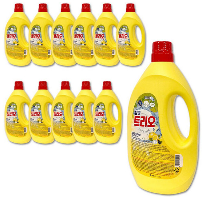 항균 트리오 주방세제 1kg 12개