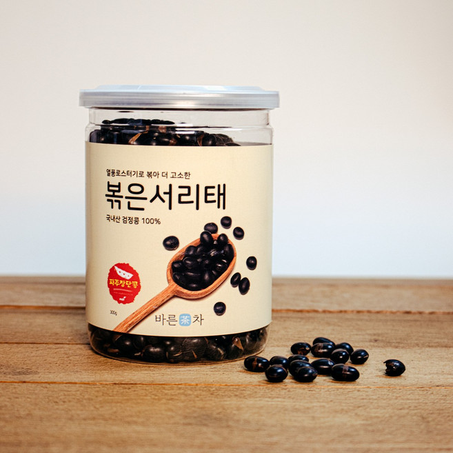 [바른차] 파주장단콩 볶은서리태 250g, 1개