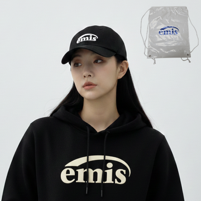 백화점매장판 이미스 모자 뉴로고 볼캡 (EMIS폴리백 증정)