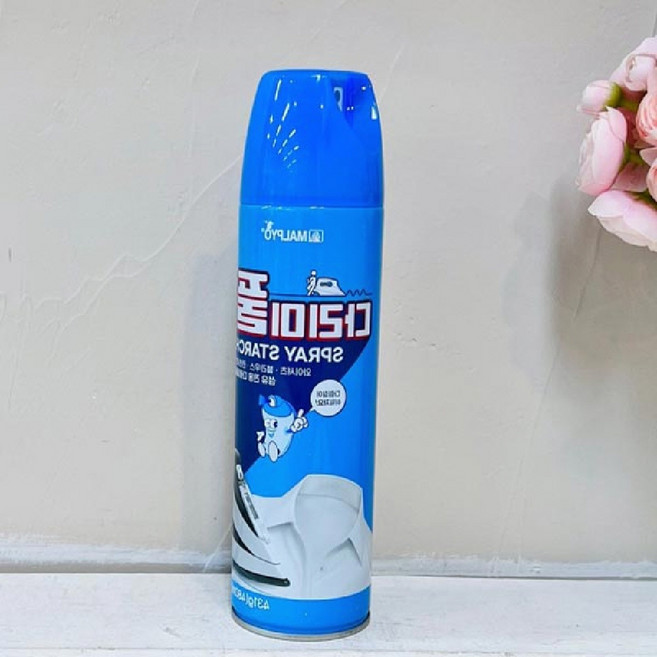 다리미풀 스프레이 480ml 의류 다림질풀 물뿌리게 분무기, 고급의류, 1개