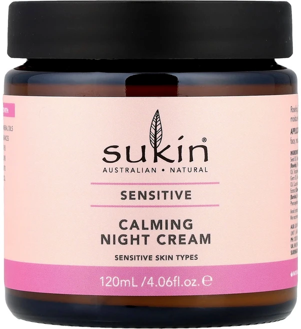 수킨 카밍 나이트 크림 민감성 피부용 120ml (4.06 fl oz) SKN-00376 - 쿠팡