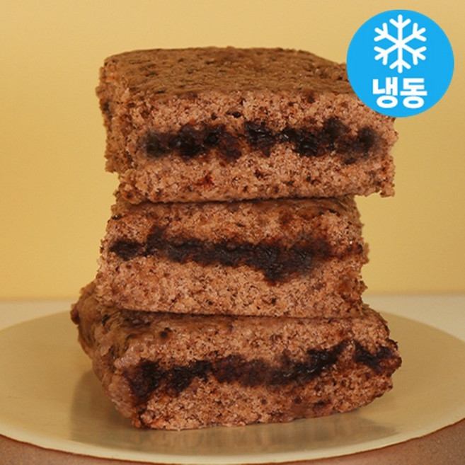 떡공방형제 초코설기 개별포장 식사대용 냉동떡 초코떡, 15개, 70g