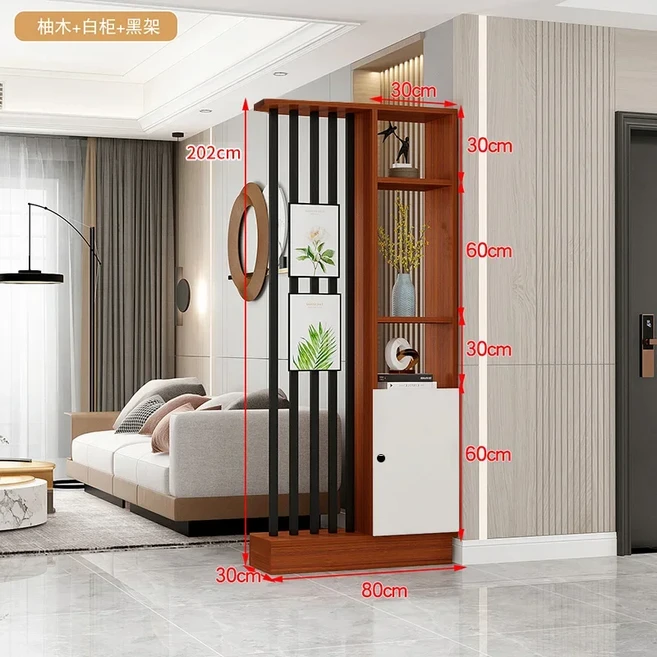 #홈 스크린 파티션 현관 캐비닛 거실 도어 쉘터 랙용 v*, 16 80 wide 30 high 202