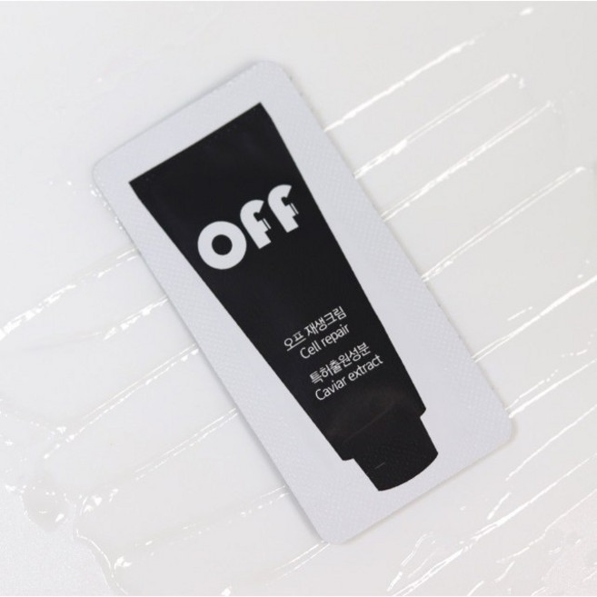 OFF 오프 셀 리페어 크림 1g, 1개, 100개입