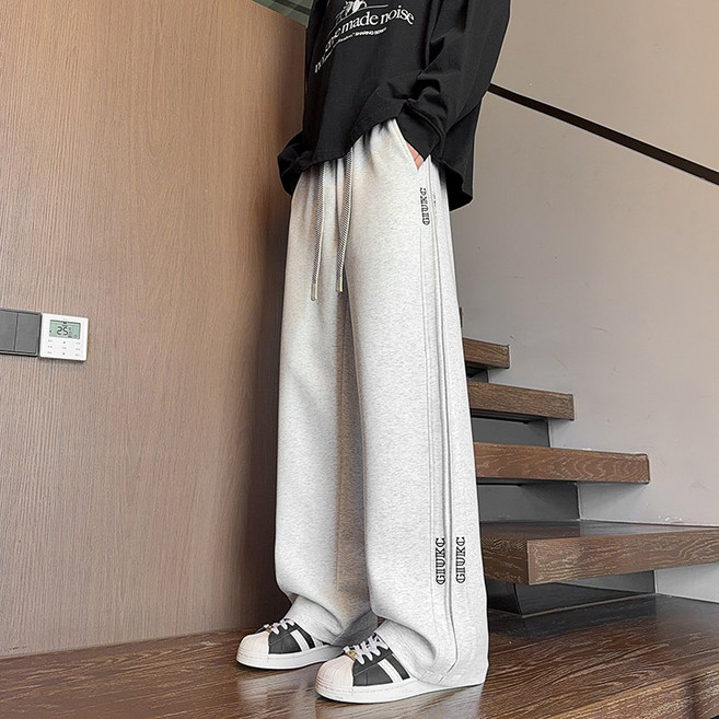 新大尺碼休閒運動長褲