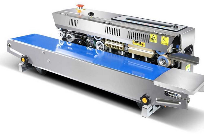 밴드실러 자동 비닐 날인 씰링기 포장용 봉투포장 밀폐보관 밀봉기 플라스틱 연속 가공포장, 1개, LCD 카운팅 모델 + 10mm