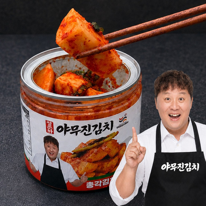 정준하 야무진 썰은 총각김치, 1개, 500g