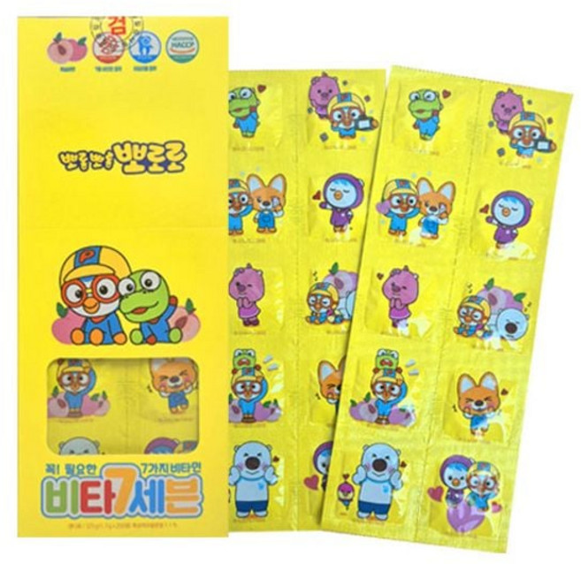 뽀로로 비타세븐 250정 986000ea (개), 1개