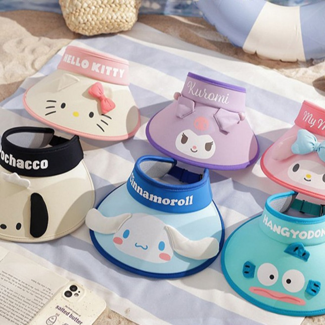 귀여운 어린이 자외선차단 썬캡 여름 챙모자 끌림데이