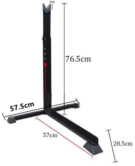 산악자전거 수직 거치대 실내외 겸용 자전거 주차대 가정용 실용적인 보관대 스탠드형 편리한 자전거보관소용 L자형 디자인, HS-T014C T자형, 1개